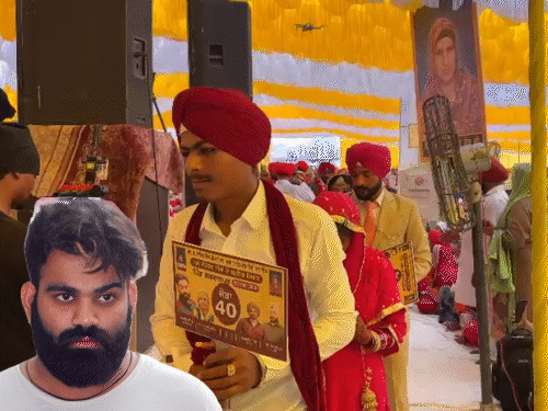 गैंगस्टर जग्गू भगवानपुरिया को समाज सेवा का शौक जागा:माता-पिता की याद में 101 जोड़ों की शादी कराई; कांग्रेस सांसद ने पूछा- पैसा क्या उगाही से आया