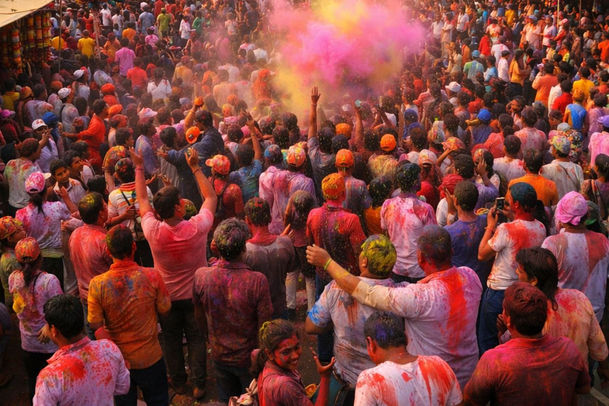 चंद्रग्रहण का साया; राजस्थान में यहां 100 साल पुराना परंपरागत होली मेला नहीं भरा, मंदिरों के पट बंद रहे