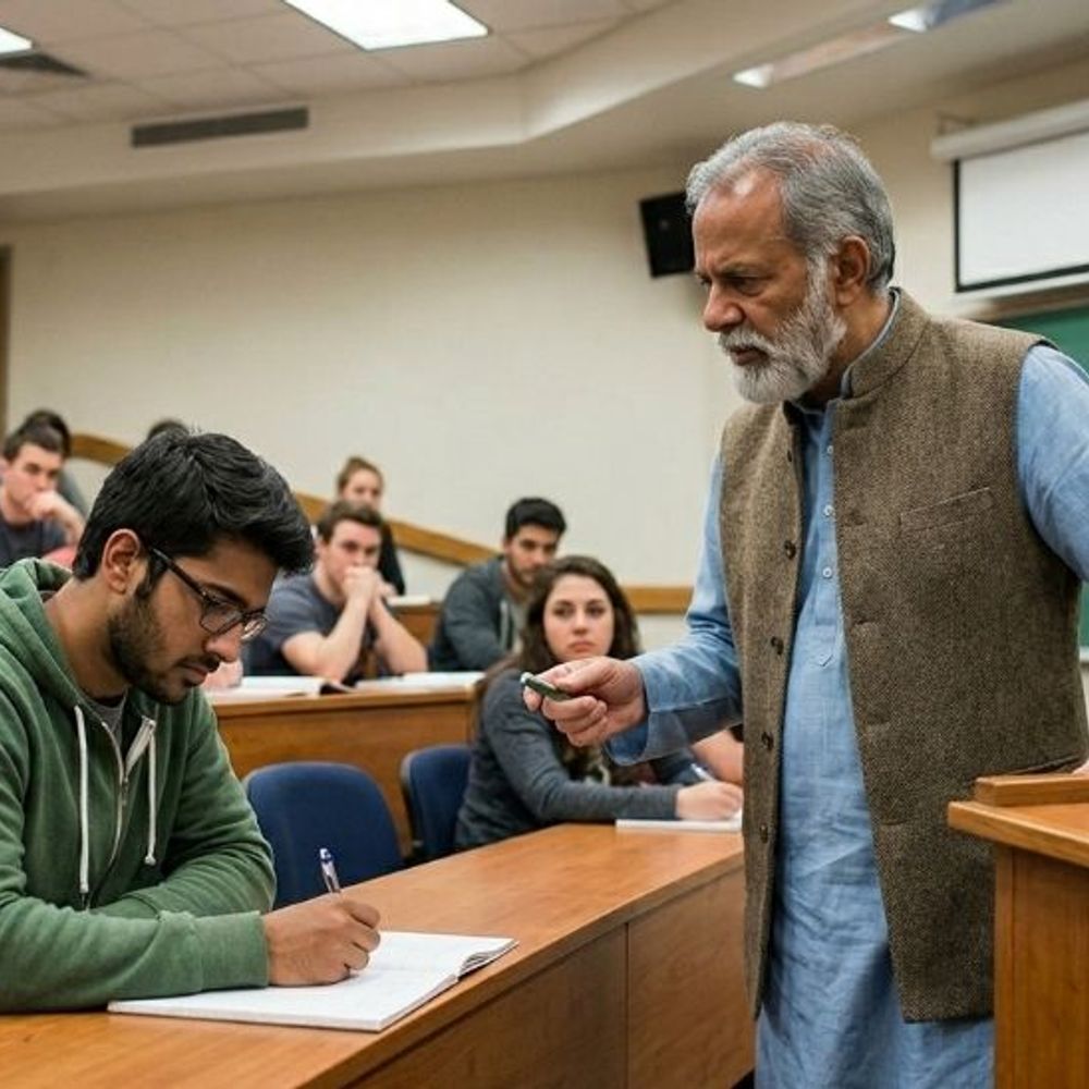 प्रोफेसर ने स्टूडेंट को आतंकी कहा, Video:आरोप- पीड़ित का सर्पोट करने पर अन्य छात्रों को सस्पेंड किया, आरोपी ने छात्र से माफी नहीं मांगी