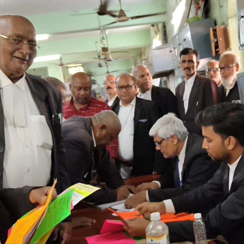 औरंगाबाद जिला विधिज्ञ संघ के अलग-अलग पदों का चुनाव खत्म:89% लोगों ने दिया वोट, कल पूरी होगी मतगणना