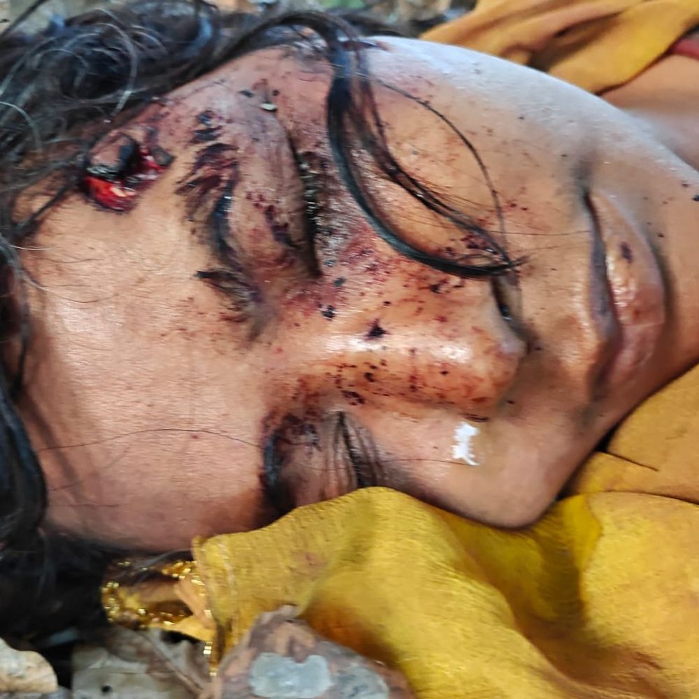 बहादुरगढ़ में संदिग्ध हालात में मिला महिला का शव:हत्या के बाद मातन गांव के खेतों में फेंके जाने की आशंका, चेहरे और सिर पर गहरी चोट के निशान; पहचान नहीं हो सकी