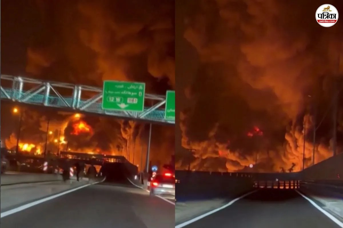 US-Israel-Iran War: ईरान तेल को नष्ट कर रहा इजरायल, 30 टैंकों और तेल डीपो पर गिराए बन, सड़कों पर फैली आग