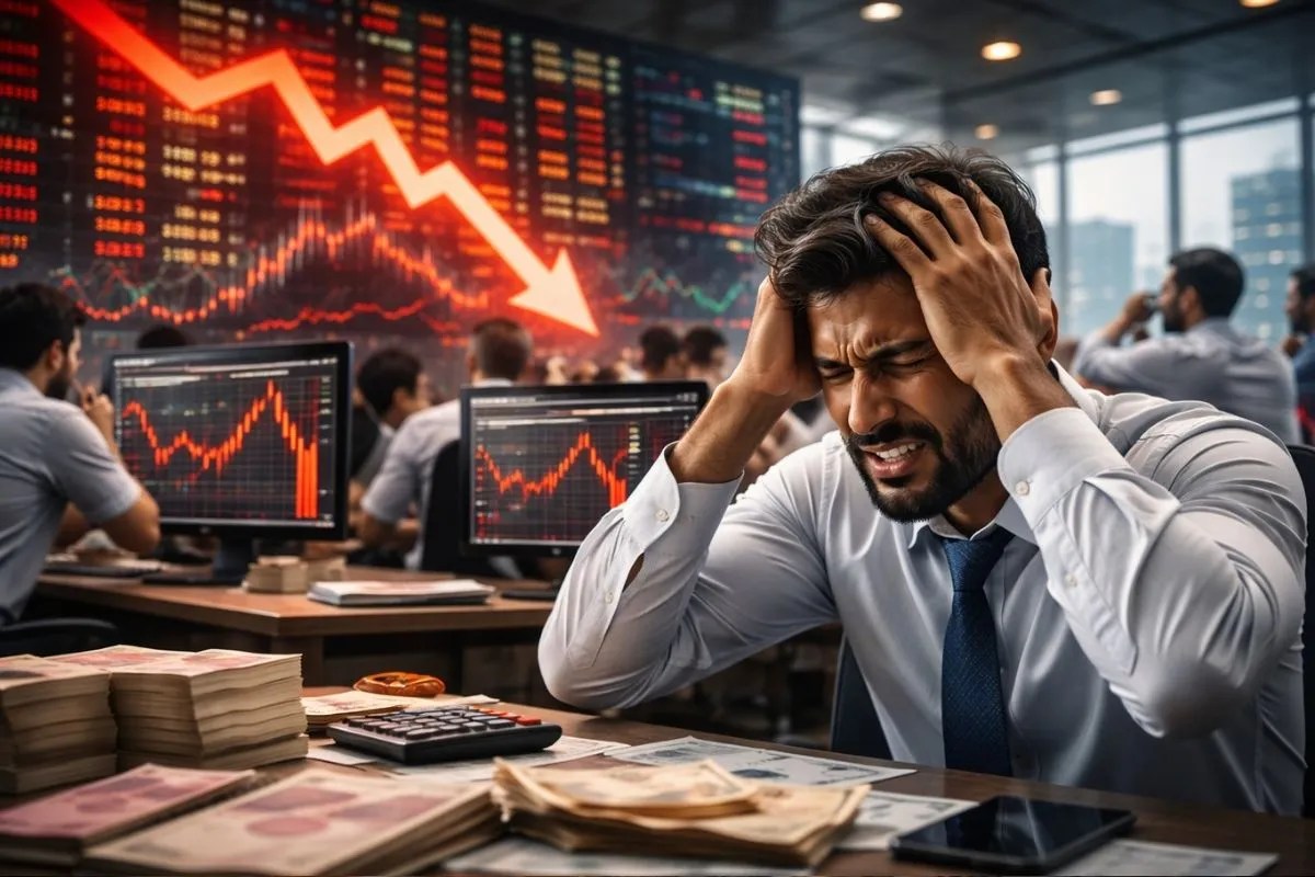 Share Market: ईरान-इजराइल युद्ध से 6,723 अंक टूट चुका है सेंसेक्स, निवेशकों को 34 लाख करोड़ रुपये का नुकसान