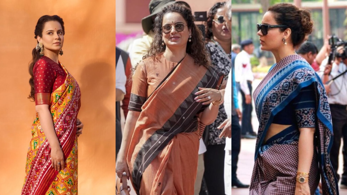 कंगना रनौत की ये साड़ियां गर्मियों में ऑफिस के लिए हैं परफेक्ट, आपको भी दिखना है स्टाइलिश तो अपने वार्डरोब में ज़रूर करें शामिल