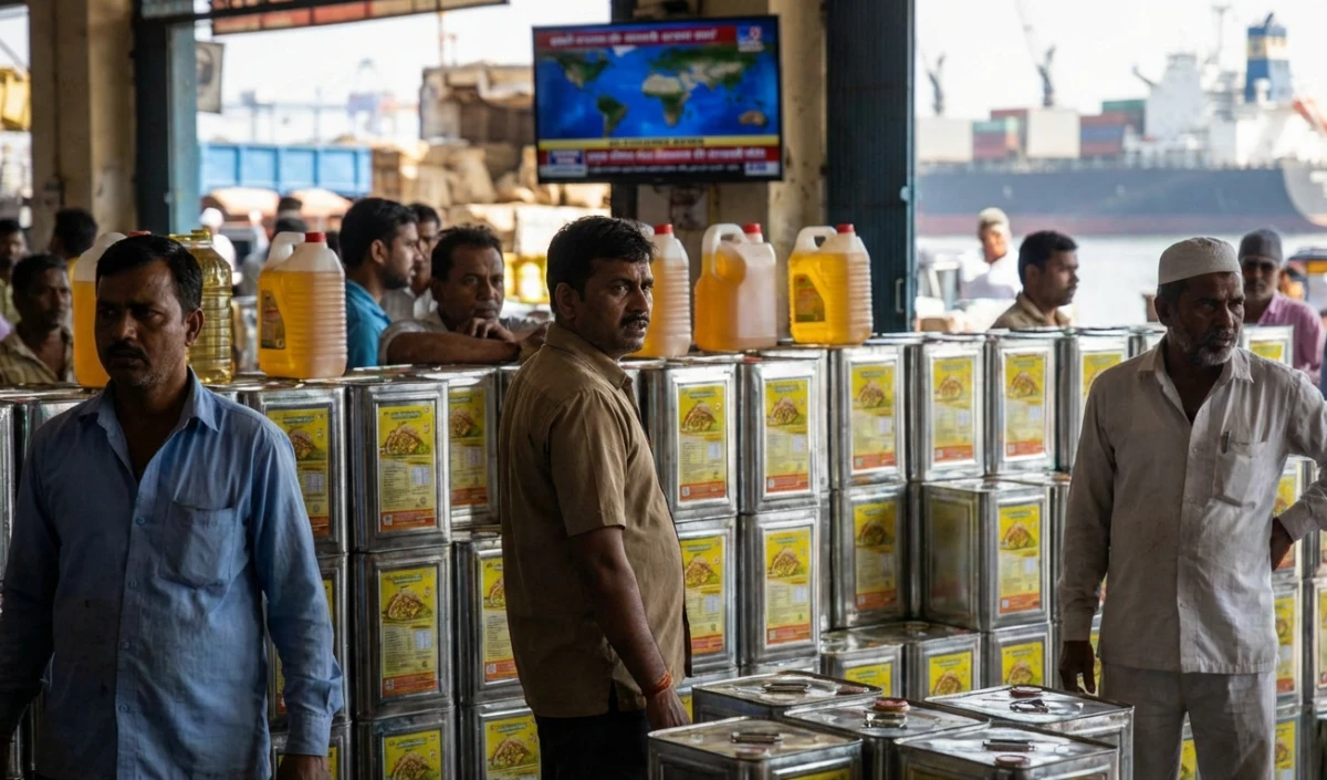 West Asia में टेंशन का असर, Iran पर हमले के बाद भारत में खाने का तेल हुआ रिकॉर्ड महंगा।