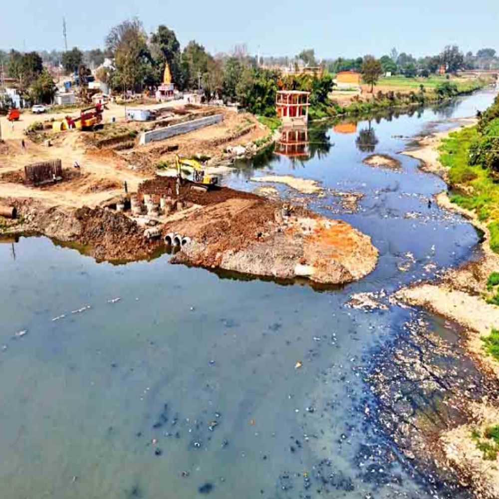 शिप्रा में काला पानी…:कान्ह का गंदा पानी मिलना बड़ी वजह