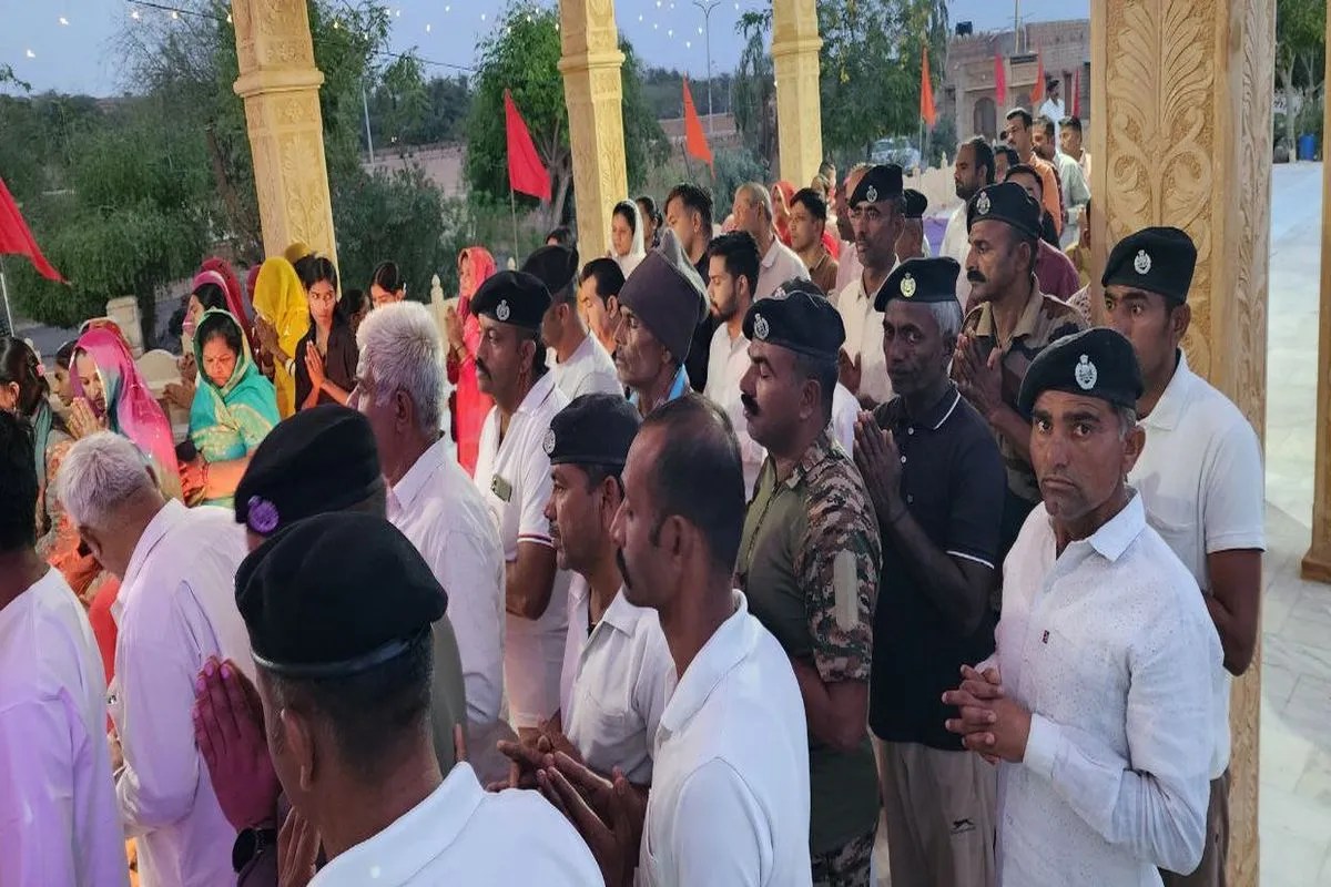 नवरात्र प्रारंभ होते ही जैसलमेर में उमड़ा आस्था, भक्ति व श्रद्धा का सागर