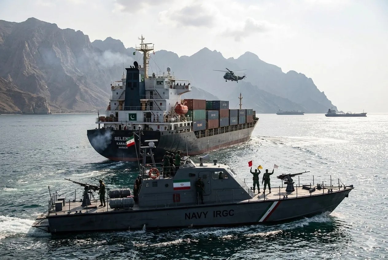 ईरान ने होर्मुज स्ट्रेट से गुजर रहे पाकिस्तानी जहाज को रोका, कहा- आपको अनुमति नहीं है