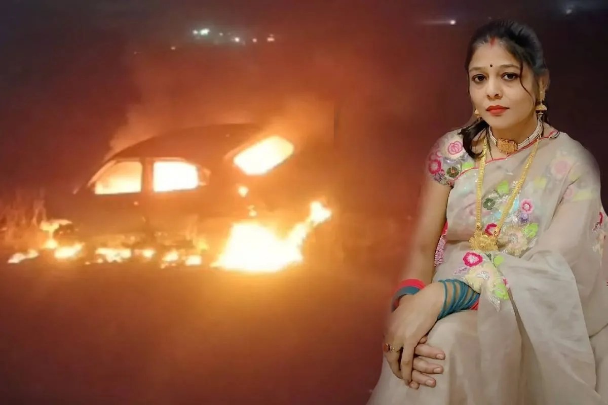 डॉक्टर पति निकला हत्यारा! पत्नी का गला घोंटा फिर कार में रखकर शव जलाया