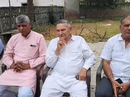 कैप्टन अभिमन्यु को राजनेताओं ने चक्रव्यू में फंसाया:रोहतक में अठगामा तपा प्रधान बोले, हमदर्दों ने राजनीति में नहीं बढ़ने दिया आगे