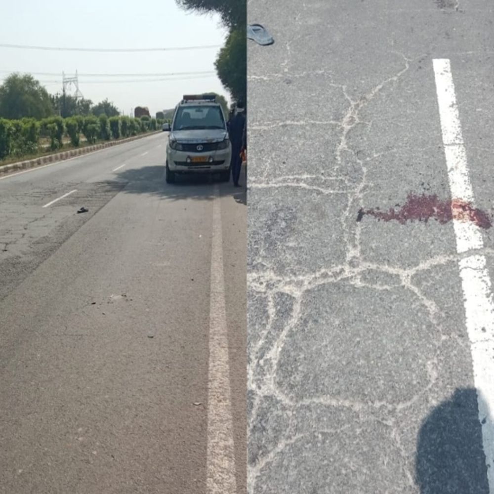 ग्वालियर में डंपर ने बाइक सवार को रौंदा, मौत:दो दिन पहले काम से वापस लौट रहा था घर, तेज रफ्तार डंपर ने चपेट में लिया