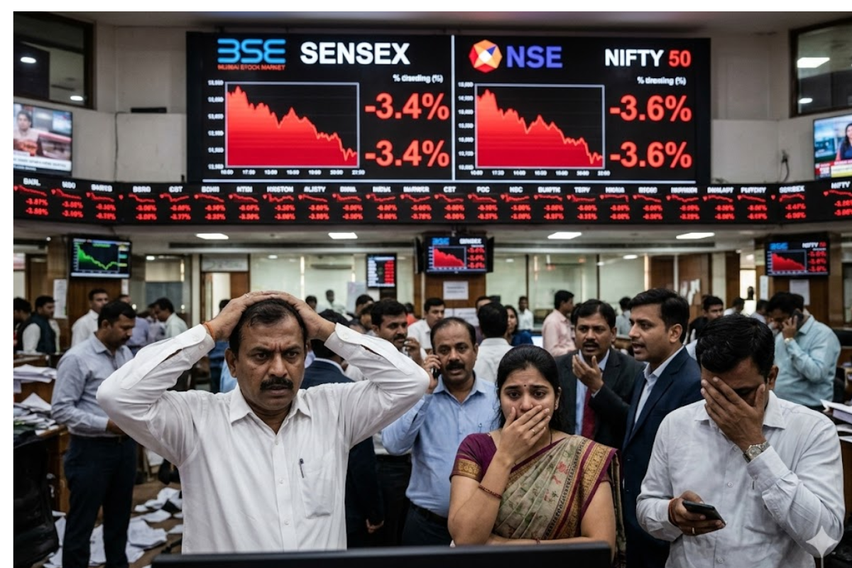 Sensex Recovery: सेंसेक्स 700 और निफ्टी 207 अंक गिरकर हुआ बंद, उधर इन शेयरों में दिखी तेजी