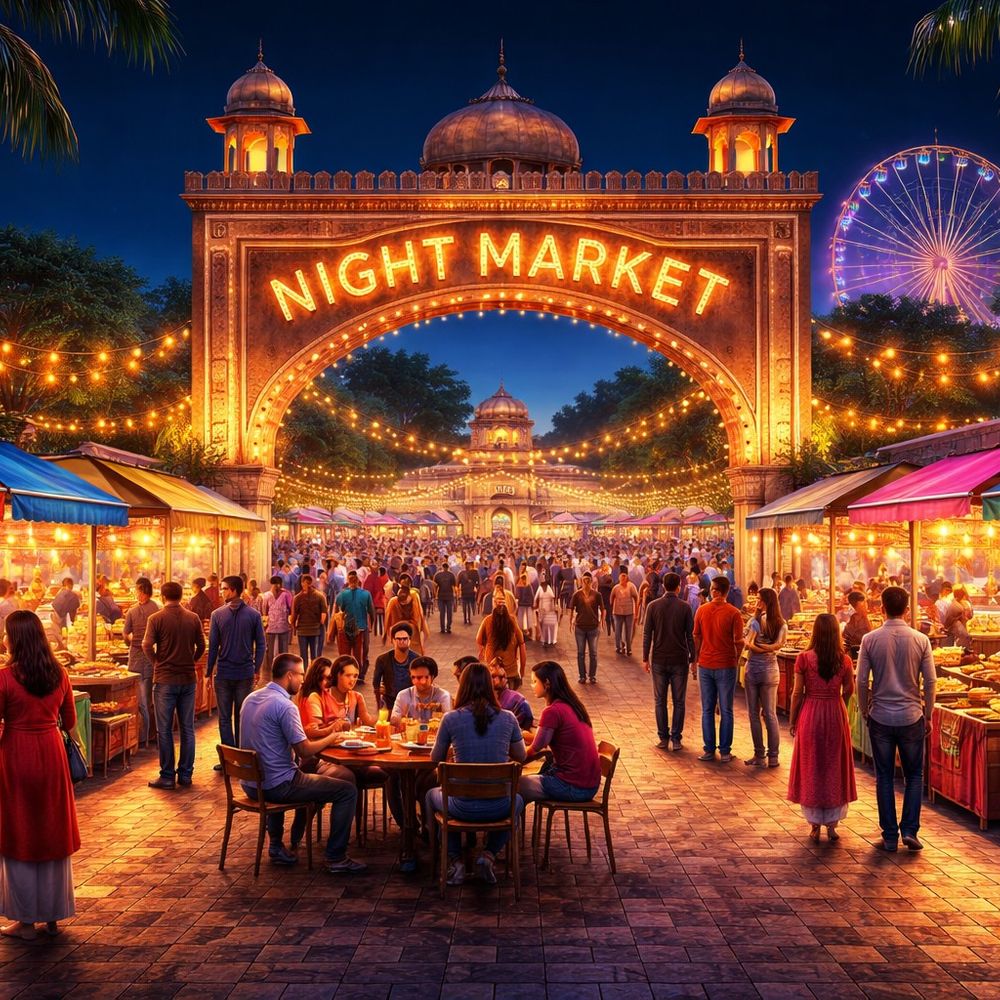 इंदौर की तर्ज पर लखनऊ में बनेगा पहला डे-नाइट मार्केट:अगस्त तक शुरू करने की तैयारी