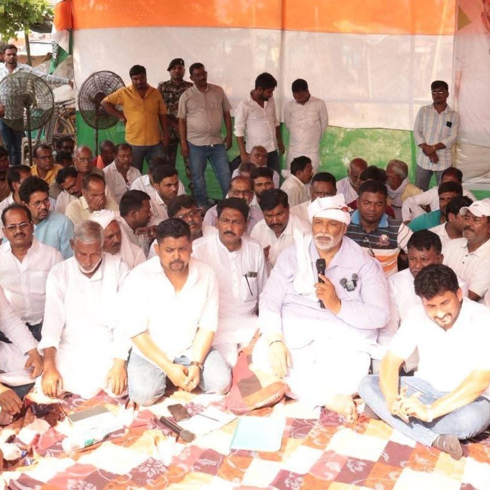 किसान सत्याग्रह में सरकार पर पप्पू यादव ने बोला हमला:कहा- कॉर्पोरेट के लिए काम कर रही केंद्र, किसानों को नजरअंदाज किया जा रहा है