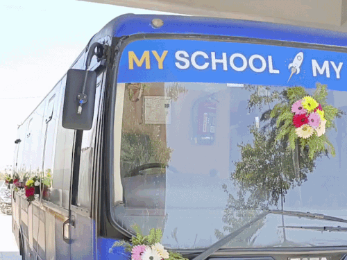 सीकर के सरकारी स्कूलों में पहुंचेगी डिजिटल मोबाइल वैन:यूरो स्कूल में शुभारंभ, स्टूडेंट्स के IDEATHON में फर्स्ट विनर को 51 हजार का ईनाम