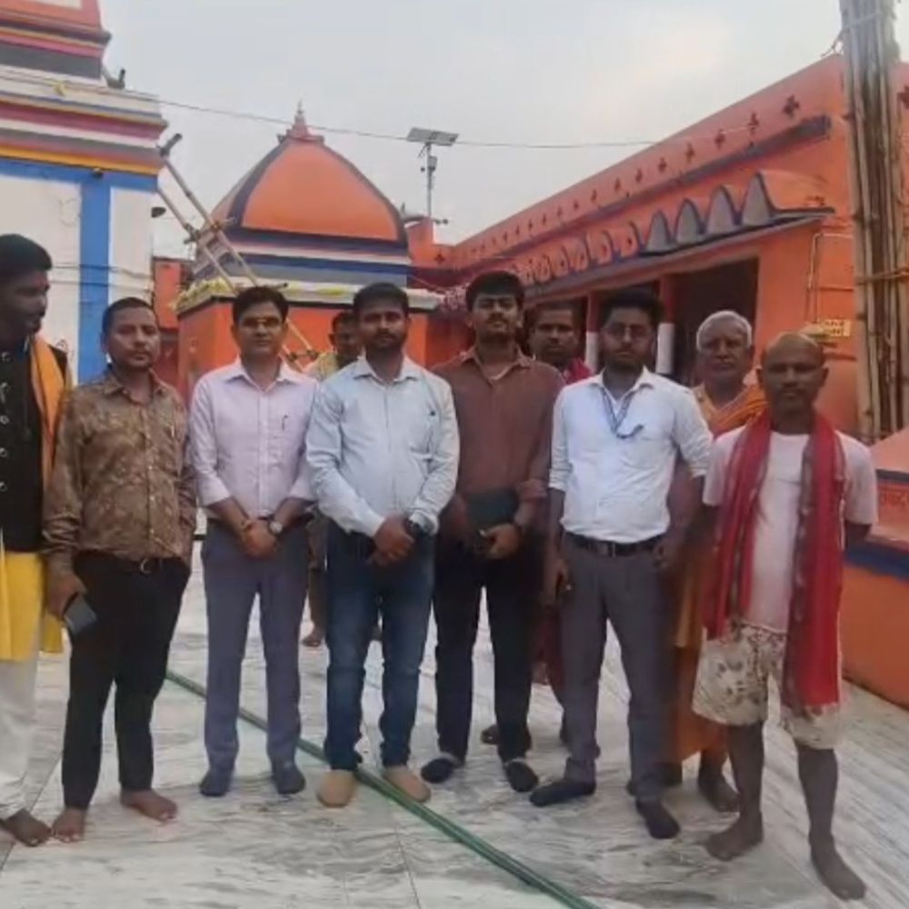 ज्यैष्ठगोरनाथ महादेव मंदिर का पर्यटन विभाग ने किया इंस्पेक्शन:बांका में रेनोवेशन और पर्यटन विकास की संभावनाएं बढ़ी