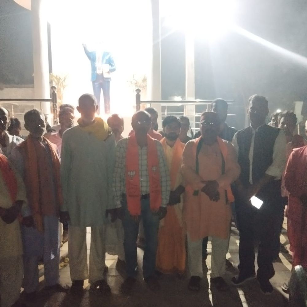 डॉ.आंबेडकर ने गरीब-वंचितों को उनका हक दिलाया-जिला महामंत्री:बाबा साहेब जयंती की पूर्व संध्या पर दीप प्रज्ज्वलन, ‘अमर रहे’ के लगे नारे