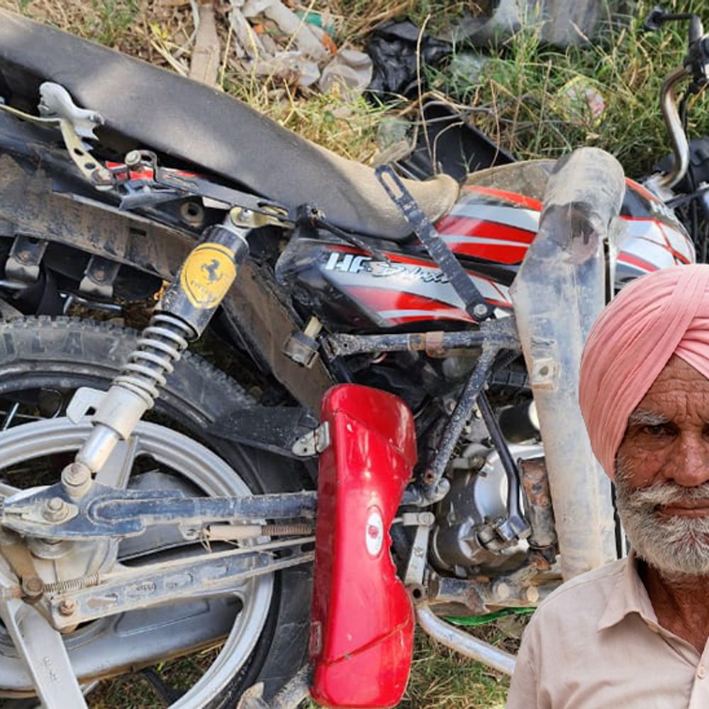 सिरसा डेरा सच्चा सौदा के कर्मचारी की एक्सीडेंट में मौत:ड्यूटी से लौटते समय गाड़ी ने मारी टक्कर, चालक हुआ फरार