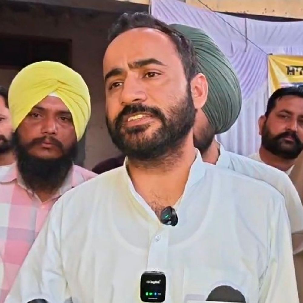 AAP सांसद मीत हेयर का राघव चड्ढा पर तंज:बरनाला में बोले- पार्टी ने नेशनल फेस बनाया, मुश्किल वक्त में मुंह फेरा