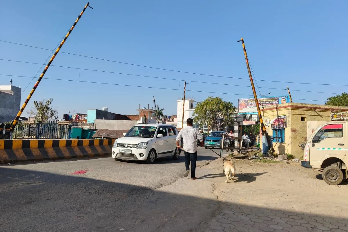 उन्नाव में रायबरेली क्रॉसिंग को अगले तीन दिनों तक किया गया बंद, आवास विकास मुख्य शहर से कटा