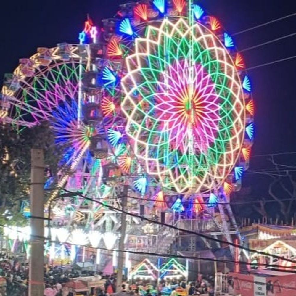 राजगीर में मलमास मेले की भव्य तैयारी:श्रद्धालुओं के लिए हाईटेक सुविधा, हैंगर शैली में बनाया जा रहा पंडाल; CCTV से निगरानी