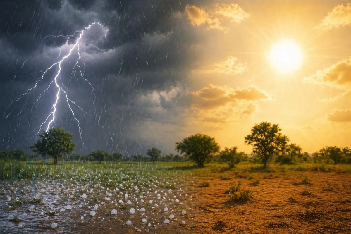 राजस्थान के 9 जिलों में आज आंधी-बारिश-ओलावृष्टि का अलर्ट, दक्षिण-पश्चिम भागों में हीटवेव की संभावना