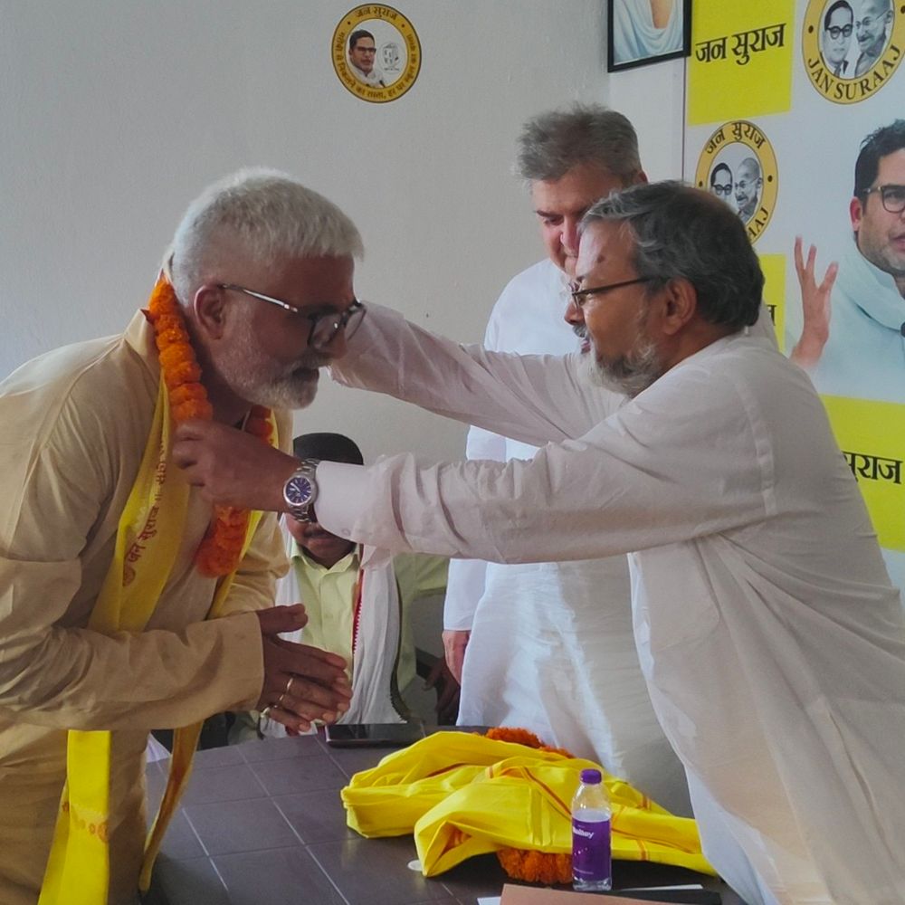 जहानाबाद जनसुराज पार्टी के जिलाध्यक्ष बने मुकेश कुमार:14 सदस्यीय समिति का भी गठन, संगठन विस्तार पर चर्चा