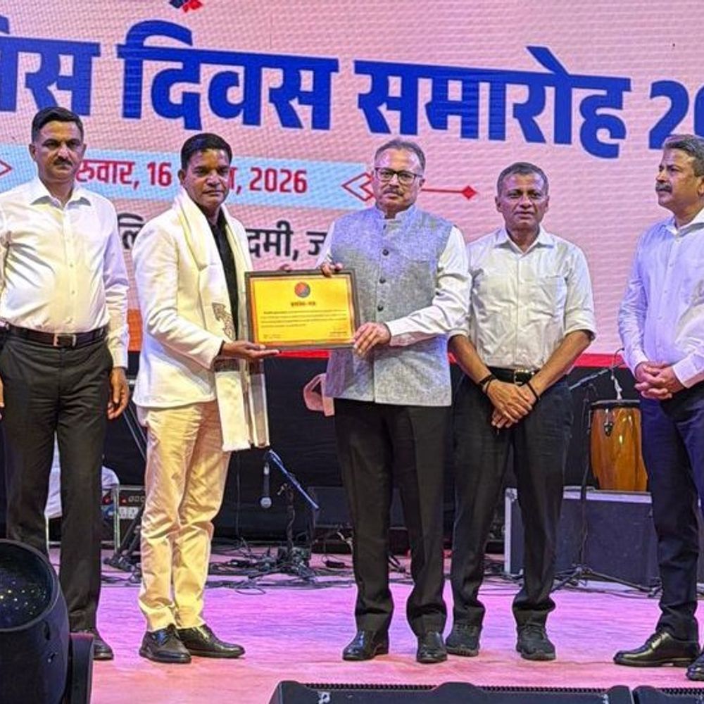 सुजीत कश्यप को ‘सर्वश्रेष्ठ आम नागरिक सम्मान’:पुलिस विभाग के सहयोग के लिए राज्य स्तरीय समारोह में पुरस्कृत