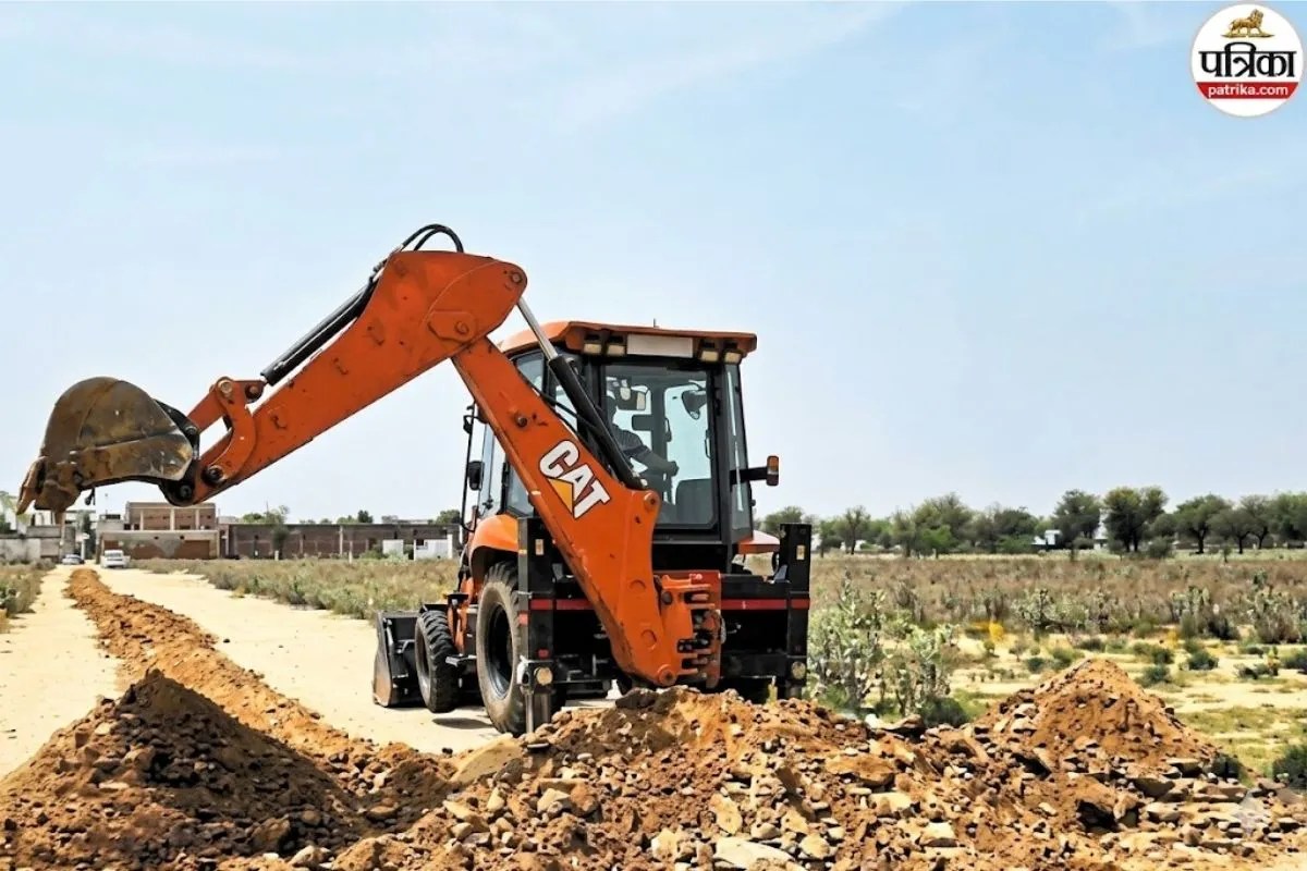 जयपुर में JDA का एक्शन: 6 बीघा में बसी अवैध कॉलोनी पर चला बुलडोजर, कार्रवाई का खर्च भी वसूला जाएगा