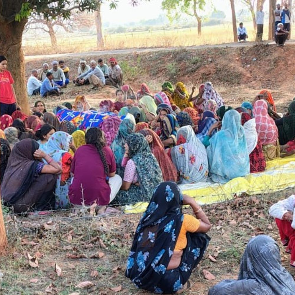 चित्रकूट में युवक की मौत, परिजन अंतिम संस्कार से इनकार:मारपीट के आरोपियों की गिरफ्तारी की मांग पर अड़े