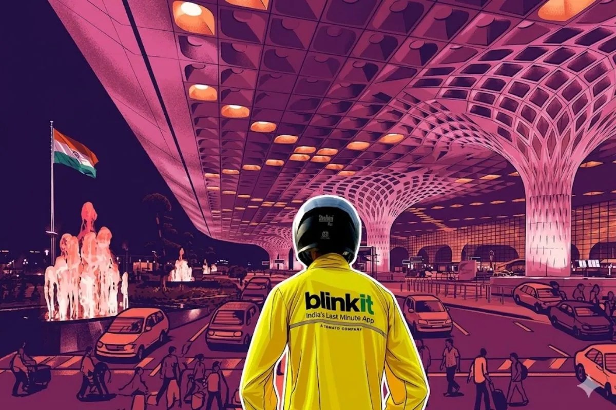अब एयरपोर्ट के अंदर भी Blinkit से होगी सामान की डिलीवरी, सोशल मीडिया पर यूजर्स का आया यह रिएक्शन