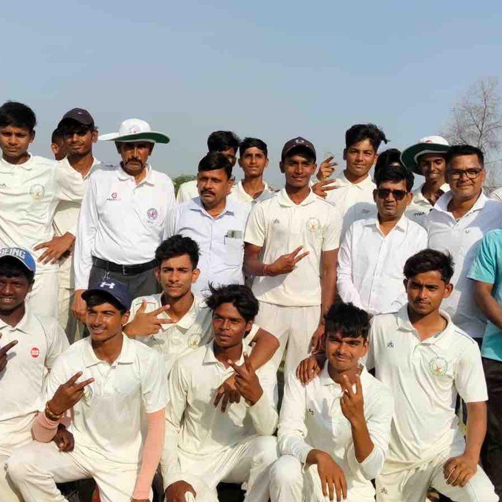 U-16 क्रिकेट टूर्नामेंट में नवादा की लगातार दूसरी जीत:शेखपुरा को 168 रनों से हराया, विक्रम ‘मैन ऑफ द मैच’ बने