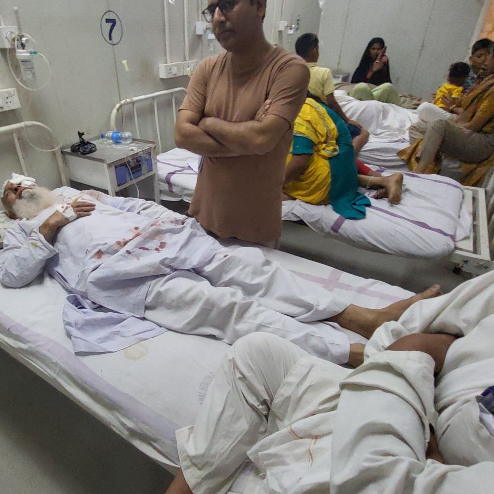 जहानाबाद में जमीन को लेकर दो पक्षों में मारपीट:एक व्यक्ति घायल, सिर में गंभीर चोट; सदर अस्पताल में भर्ती