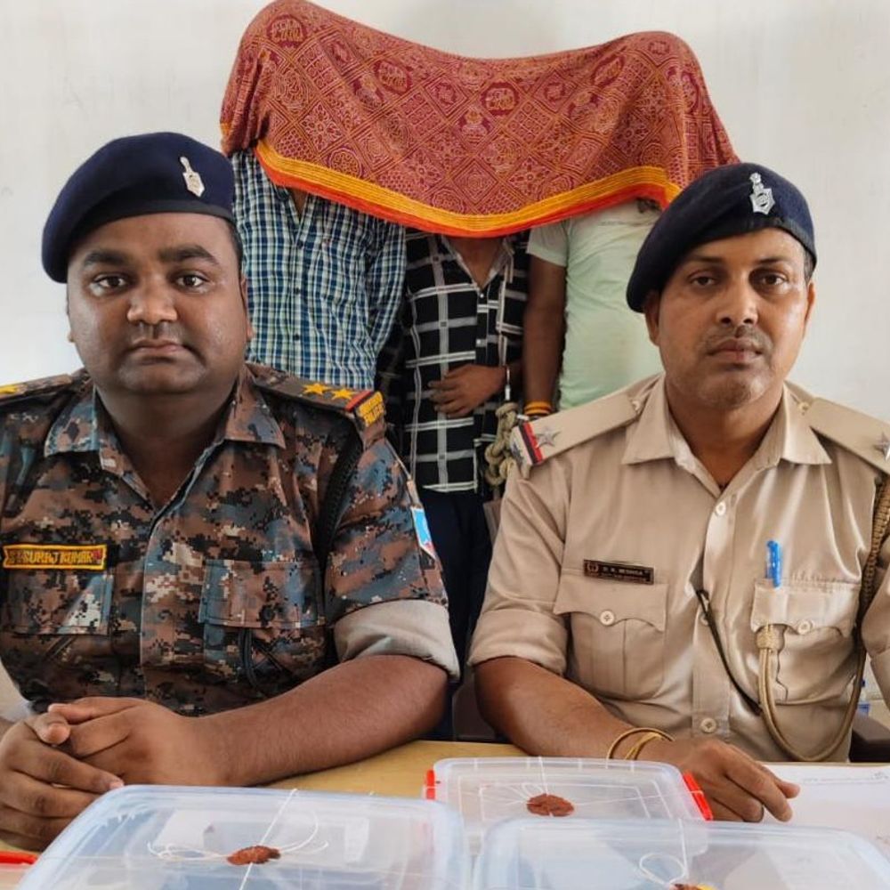 देवघर में अवैध हथियार तस्करी गिरोह के तीन आरोपी गिरफ्तार:ATS और पुलिस की संयुक्त कार्रवाई, देशी पिस्तौल-कट्टा बरामद