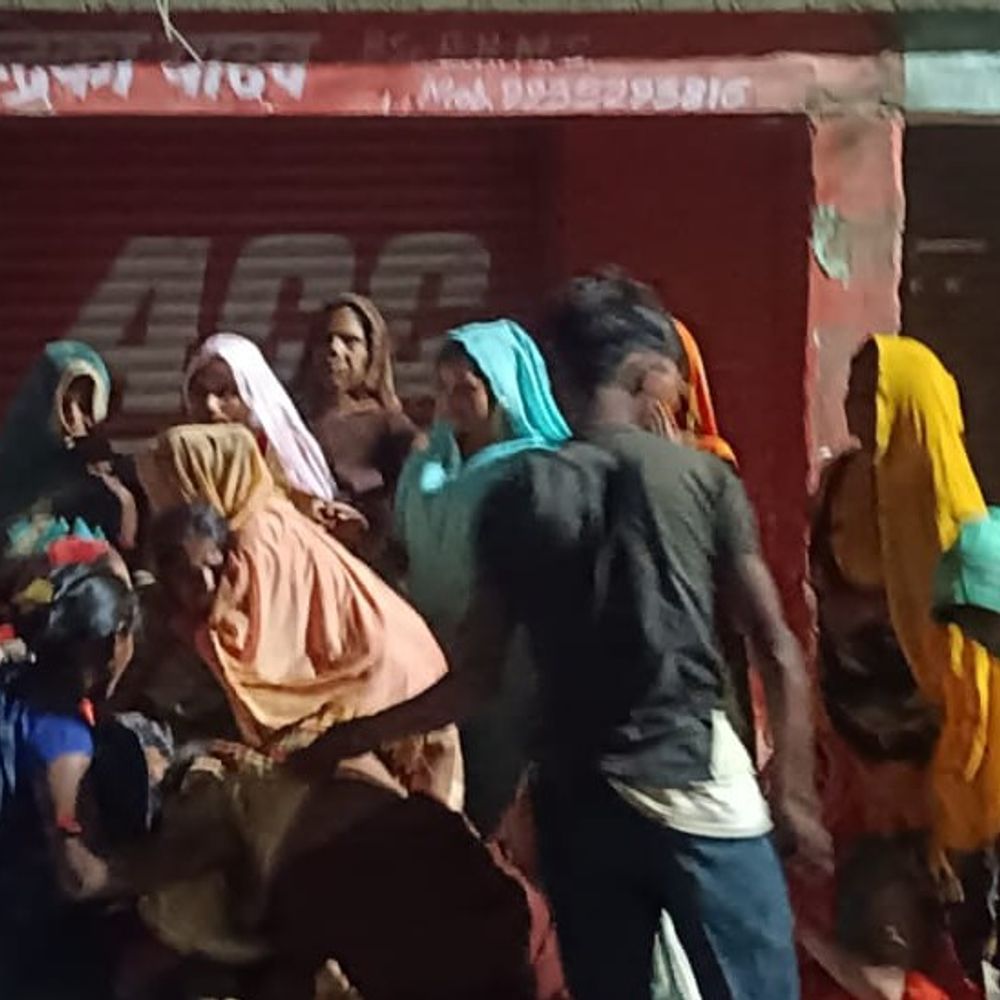 शराब के पैसे न देने पर मारपीट, मजदूर की मौत:सजेती में परिजनों ने हाइवे पर जाम लगाने का किया प्रयास, पुलिस के आश्वासन पर माने