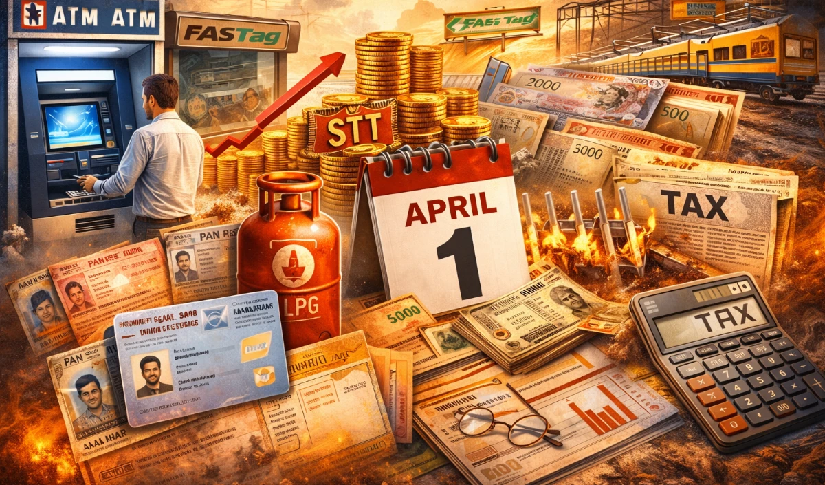 Income Tax, LPG, Banking में बड़े बदलाव, आज से आपकी जेब पर पड़ेगा सीधा असर