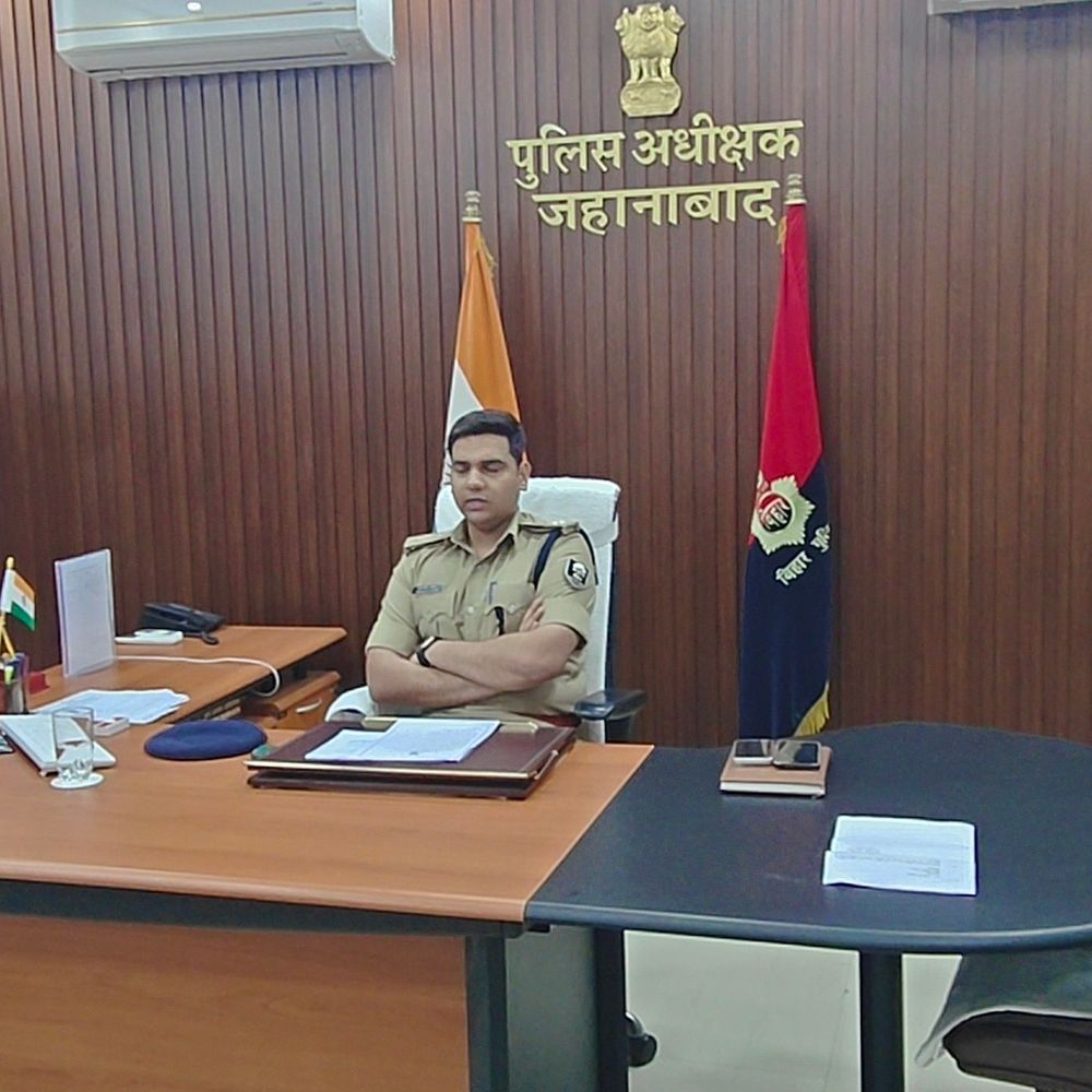 जहानाबाद पुलिस की त्रैमासिक रिपोर्ट:अपराधों में कमी, नशा विरोधी अभियान में सफलता और गिरफ्तारी के मामले बढ़े