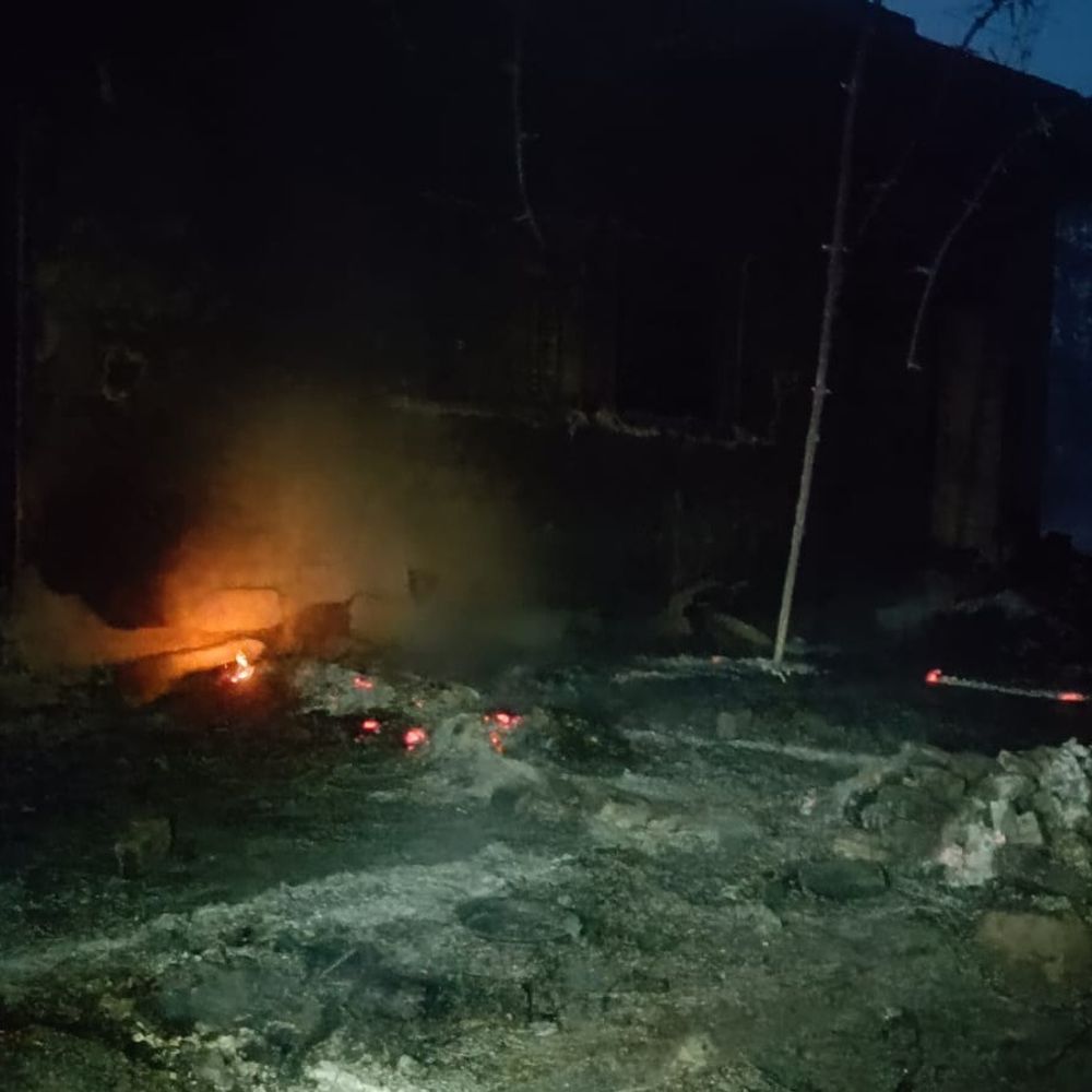 सतना के लालपुर में नरवाई की आग गांव तक पहुंची:10 मवेशी जिंदा जले, किसानों का लाखों का नुकसान