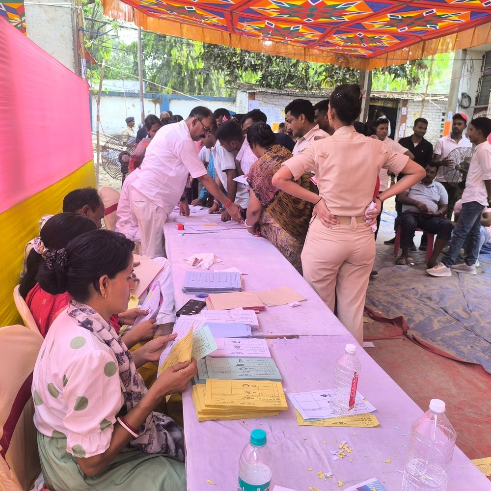 कटिहार में होमगार्ड संघ इलेक्शन:26 उम्मीदवारों के लिए 1191 जवानों ने किया मतदान