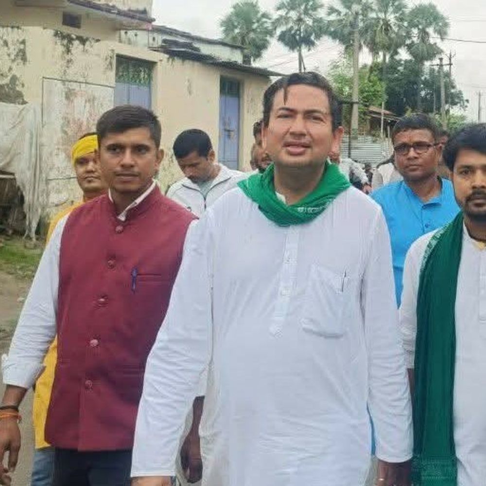 शिवहर रेल परियोजना की धीमी गति से नाराज RJD नेता:प्रोजेक्ट जल्द पूरी करने की सरकार से की मांग