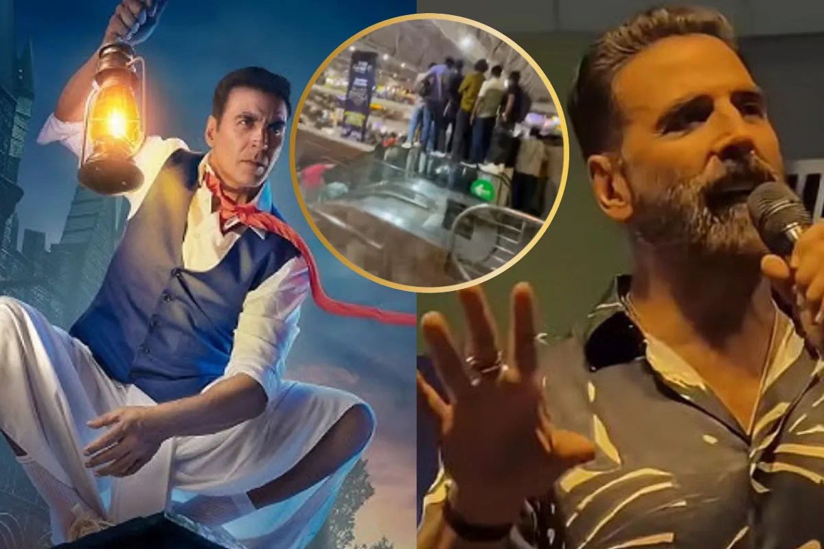 अक्षय कुमार को देखने मॉल के एस्केलेटर की रेलिंग पर चढ़े लोग, चौंक गए खिलाड़ी कुमार, बोले- ऐसा 36 साल में पहली बार देखा
