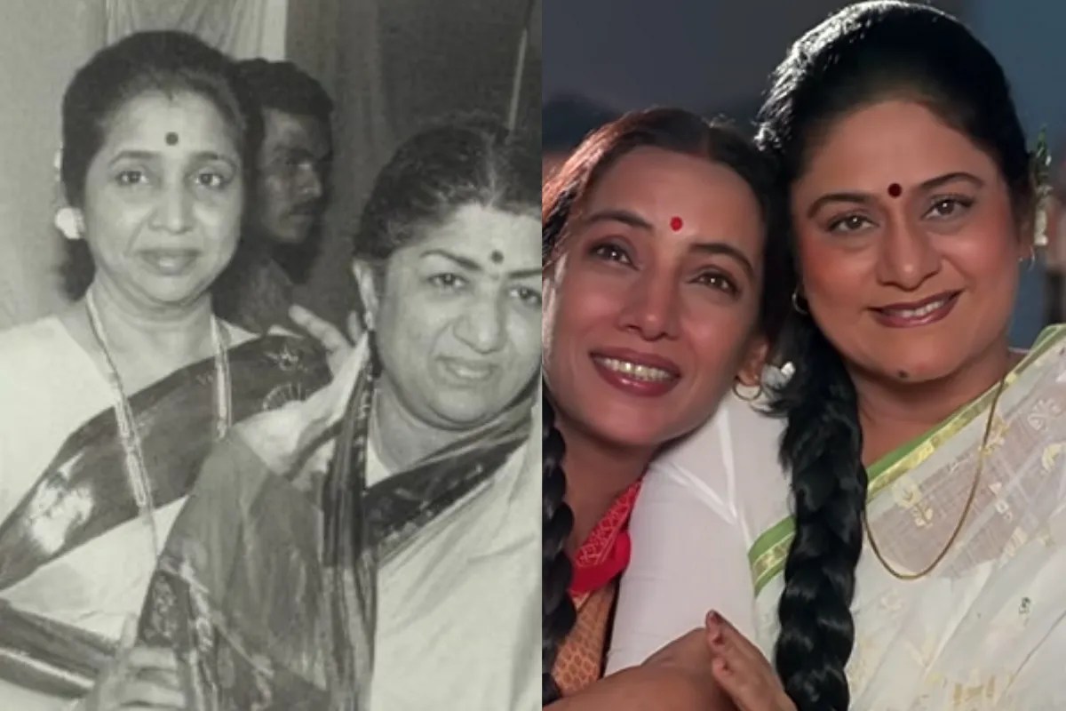 आशा भोसले और लता मंगेशकर के खटास भरे रिश्ते पर बनी थी ये फिल्म, दोनों बहनों में दिखी थी दुश्मनी