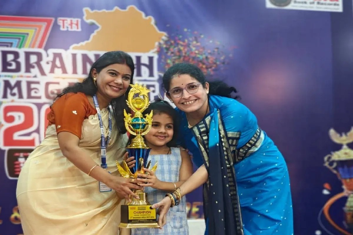 Raipur: बच्चों ने गणित के जटिल प्रश्नों को चंद सेकंड में सॉल्व कर ​अचंभित किया