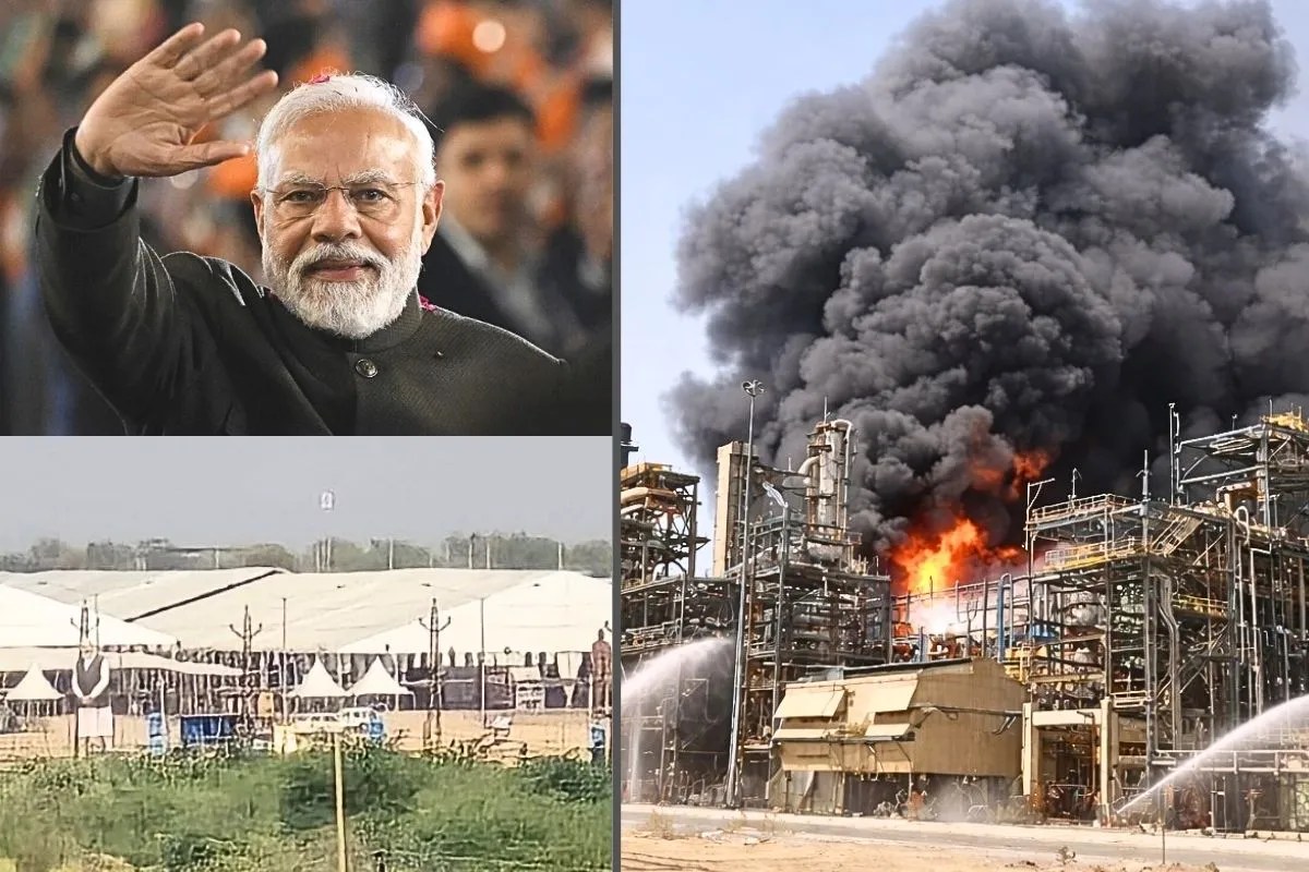 Pachpadra Refinery Fire Incident : PM मोदी का सभा स्थल भी जांच के घेरे में- डोम हटाने पर रोक, खुफिया एजेंसियां खंगाल रहीं ‘साजिश’ के सबूत!