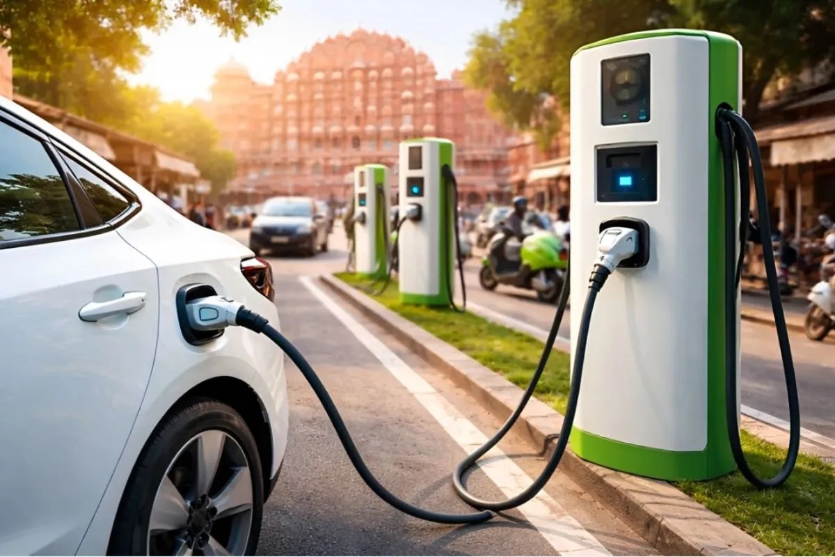 Rajasthan EV Charging Station: केंद्र से मिली 81.12 करोड़ की सौगात, जयपुर सहित 4 स्मार्ट सिटी में लगेंगे 591 ईवी चार्जिंग स्टेशन