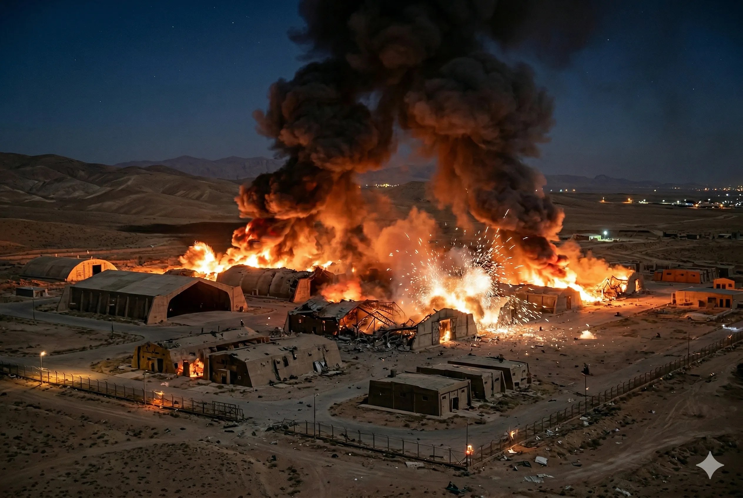 ईरानी सेना के हथियार डिपो पर अमेरिका-इजरायल ने किए ताबड़तोड़ हमले, हुए जोरदार धमाके