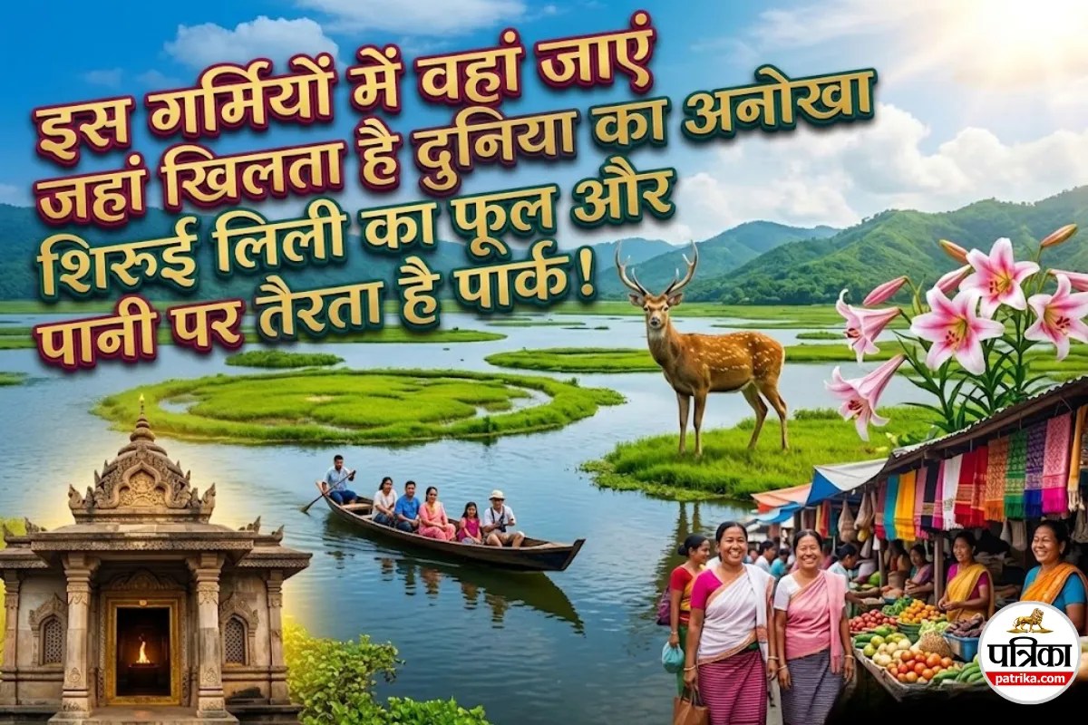 Summer Travel 2026 : दुनिया की ये 3 इकलौती चीजें देखनी हैं तो कर लें मणिपुर का ट्रिप प्लान