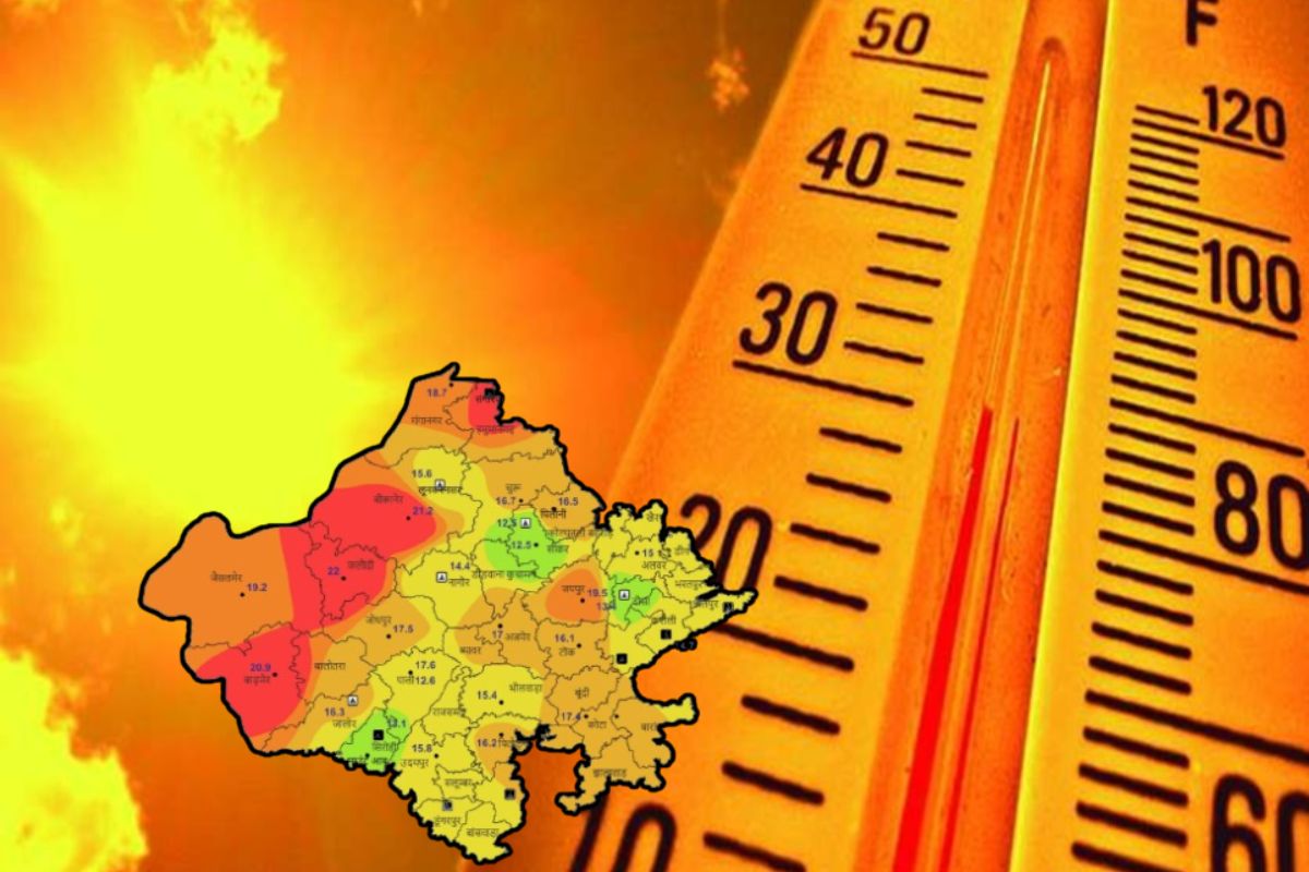 Rajasthan heatwave: तप रहा राजस्थान: 43°C के करीब पहुंचा पारा, 10 कई शहरों में 40 डिग्री पार, हीटवेव का खतरा