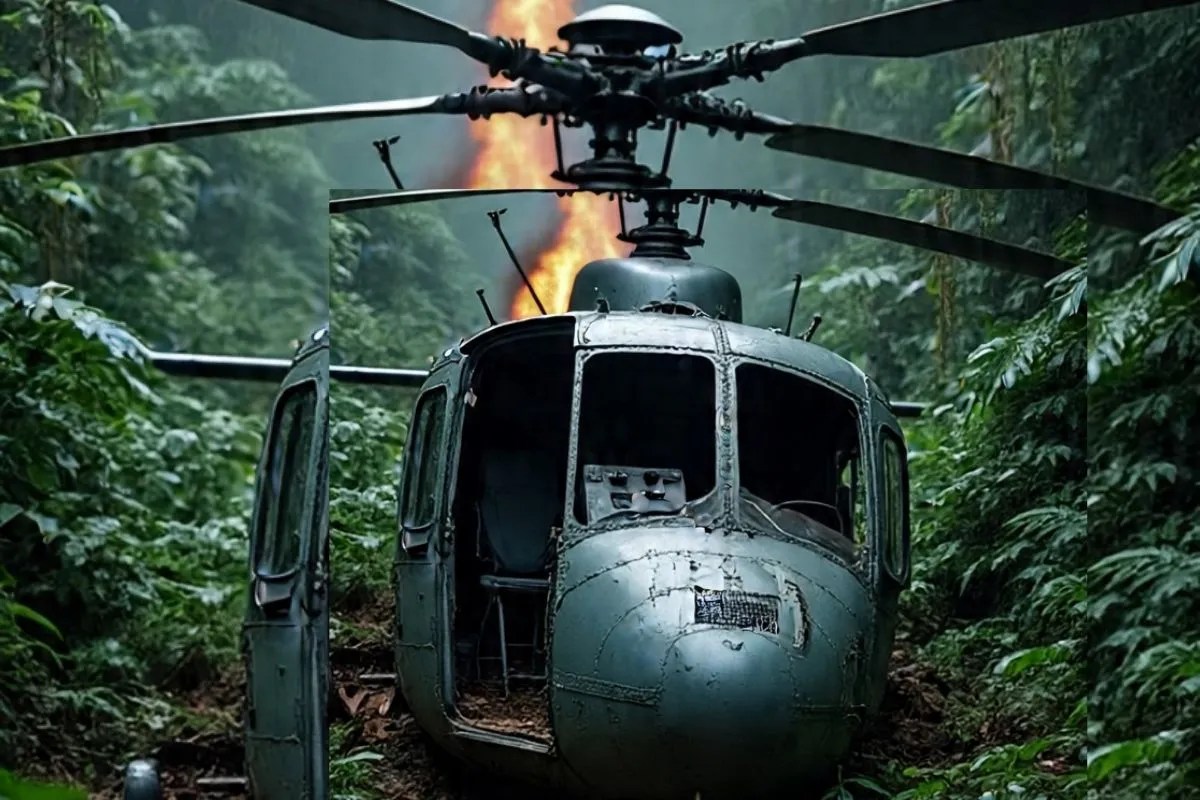 हेलीकॉप्टर क्रैश होने से 8 लोगों की मौत, उड़ान भरने के 5 मिनट बाद जंगल में गिरा, देखें वीडियो