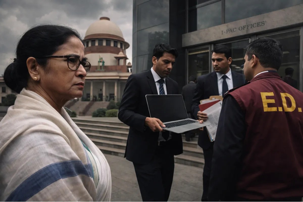 I-PAC पर ED का शिकंजा: ममता के करीबी विनेश चंदेल गिरफ्तार, 50 करोड़ की मनी लॉन्ड्रिंग का आरोप